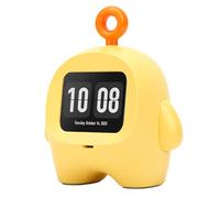 Cryfokt AI Interactive Robot Toy Kid Friendly Voice Chat Companion with HD Expressions for Learning 5.61oz (Yellow)