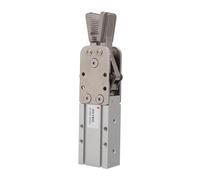 Cryfokt Air Cylinder Robotic Gripper Clamp Cemented Carbide Dual Action Pneumatic Gripper for Factories and Workshops