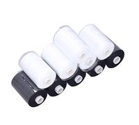 Cryfokt All Purpose Polyester Sewing Thread 10Pcs Black White Strong Toughness for Daily Sewing
