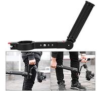 Cryfokt Alloy Folding Handle Sling Grip for Stable, Ergonomic Design for Ronin-S/Crane 2, 1/4 Inch 3/8 Inch Screw Ports, 10kg Load Bearing Capacity, Black (Ronin S version)