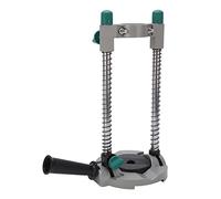 Cryfokt Alloy Steel Multi Angle Drill Guide 45 Degree Adjustable Secure Clamping Drill Holder, Universal Support for Hand Electric Drilling