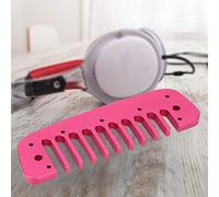Cryfokt Aluminum Alloy Wear-Resistant Comb Harmonica Part for Golden Melody, Convenient to Use, Great Accessory for Musicians (Red)