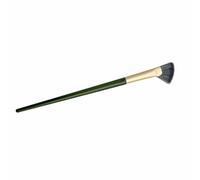 Cryfokt Angled Makeup Brush, Nose Contour Brush, Soft Bristles, Half Fan Shape for Effortless Contouring, for Professional Beginners (Black)