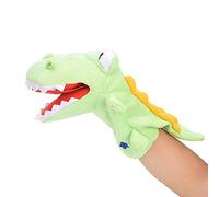 Cryfokt Animal Hand Puppet Soft Storytelling Doll for Kids, Eco-Friendly Interactive Toy for Improving Hand-Eye Coordination, 11in Doll for Parent-Child Communication (Crocodilian 28cm)