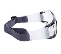 Cryfokt Anti-fog Sport Protective Goggles Lightweight Basketball Glasses Adjustable Head Band for Running Marathon Mountaineering, Black PC Eyewear for Outdoor Activities (Black)