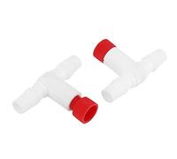 Cryfokt Aquarium Air Valve Switch, Sturdy Plastic, Perfect for Protein Skimmer Fine Tuning, Suitable for All MS Protein Separators, 2PCS