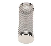 Cryfokt Aquarium Filter Guard Mesh Durable Stainless Steel Protector for Fish Tank Filtration 1 Unit (White Inner Diameter 12mm/0.47in (Small))