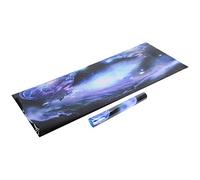 Cryfokt Aquarium Poster PVC Fish Tank Sticker Clear Pattern Decoration, Aquarium Landscape Sticker Poster, 48.0x19.6 in