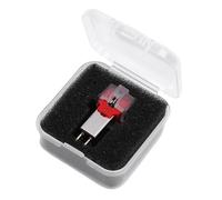 Cryfokt AT91R Replacement for AT-LP3 Record Player - Rich Bass and Bright Treble - Compatible with AT-PL300 - Wear Resisting Performance - Aluminum//Red - Clear and Delicate Music