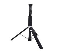 Cryfokt Auto Open Close Selfie Stick Tripod, 9 Section Extendable 187cm Gravity Sensing Stand with 180° Rotatable Clamp & Cold Shoe Mount, for Android Camera Vlog Live Streaming