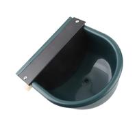 Cryfokt Automatic Livestock Drinking Bowl Durable Water Sink for Cattle, Safe for Pets Plastic Cattle Drinking Fountain for Sheep, 10.94 X 10.51 X 4.72in