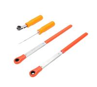 Cryfokt Automatic Slack Adjuster Tool Set, 4 Piece Automatic Slack Adjuster with 7/16in 9/16in Wrenches and 5/16in Ratchet Wrench, Fork Release Tool for Trucks Long Haul Trucks