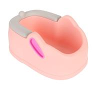 Cryfokt Baby Butt Washing Basin Portable Lightweight PP PU Basin for Newborn Infant Toddler Kids, Pink 10.6 X 16.3 X 7.3in