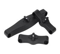 Cryfokt Baby Stroller Connector Set of 3 Durable Twin Strollers Linker for Convenient Travel Lightweight Plastic