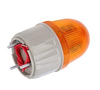 Cryfokt Berm LED Warning Light Lamp with Great Workmanship, 360° Lighting Alarm for Office Buildings, Schools 5W AC (Yellow)