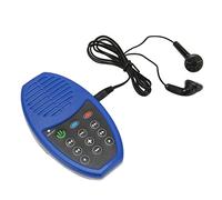 Cryfokt Bible Player Christian Standard Bible Electronic Rechargeable 4G Capacity Reader with Built in Speaker and LED Light for Seniors Night Reading (Blue)