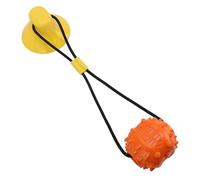 Cryfokt Bite Resistant Suction Cup Dog Training Toy for Improved Teeth Health - Interactive Rope Ball for Active Playtime - Fits Small Medium Large Dogs