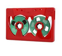 Cryfokt Blank Cassette Tapes, Double Sided 50 Minutes Empty Cassette Tape with High Hardness ABS Shell, Abrasion Proof, Exquisite Reel To Reel Tape for Music Recording