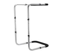 Cryfokt Blanket Lifter for Feet Lift Bar, High Carbon Steel Height Adjustable Bed Sheet Riser Blanket Support Holder for Foot, Ankle, Leg, Knee, Toes, Bed Rail Accessories