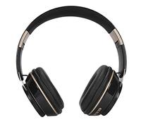 Cryfokt Bluetooth 5.0 Over Ear Headset Comfortable Wireless Gaming Headphones with Mic for Music and Calls Black (Black)