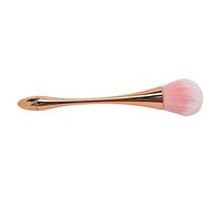 Cryfokt Blush Brush, Not Easy to Shed Hair Strong Powder Grasping Soft Brush Hair Professional Blush, Synthetic Fiber with Rose Gold Handle for Makeup Artists and