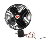 Cryfokt Boat Cooling Fan, 12 V Metal DC Cars with a 2 -speed Heavy -speed Metal Wind (6 Inch)