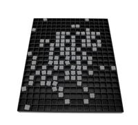 Cryfokt Braille Math Teaching Board, with Raised Dots and Tactile Lines