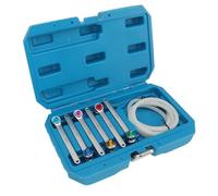 Cryfokt Brake Bleeder Wrench Set Full Size Range Organized Storage for Brake Clutch System Maintenance Car Light Truck SUV