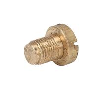 Cryfokt Brass Coolant Bleed Screw with Washer Set 17111712788 for E46 E92 E90 E36 E39, Direct Replacement Radiator Bleeder Screw, Simple Installation for Car Enthusiasts
