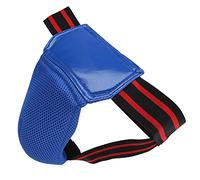 Cryfokt Breathable Groin Protector, Protective Boxing Jockstrap for Muay Thai and Mixed Martial Arts, Comfortable Fit, 1 Unit (Blue)
