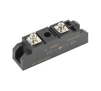 Cryfokt Bridge Rectifier, Plastic Housing 2 Terminal 100A 1600V Good Conductivity Rectifier Power Module Copper Plate Cooling for Battery Charging