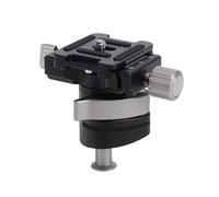 Cryfokt Camera Ball Head, Aluminum Alloy Mini Tripod Ball Head with 1/4 Inch Plate, Bubble Level and 360 Degree Rotation, for DSLR Camera Smartphone