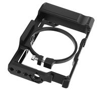 Cryfokt Camera Cage Aluminum Alloy Lightweight Rig for RX100 M1 M2 M3 M4 M5 M6 M7 Cameras with Cold Shoe Mount and Multiple Interfaces