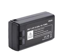 Cryfokt Camera Flash Battery 2600mAh Lightweight Direct Replacement for V1 V850III V860III AD100Pro Reliable Performance for Professional Photography