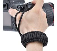 Cryfokt Camera Lanyard Strong Durable Anti Lost Wrist Strap for Outdoor Usage Red, Green for All Types of Cameras 1x (Black)