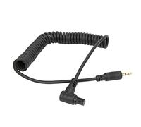 Cryfokt Camera Shutter Remote Control Line High Strength Spring Wire for 7D 5D 10D 1D Durable 35cm to 1.5m Black
