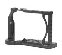 Cryfokt Camera Video Cage Rig for A6700 Stabilizer with Cold Shoe Mount for Vertical Aluminum Alloy Material