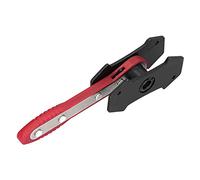 Cryfokt Car Brake Caliper Steel Piston Spreader 360 Degree Swing Tool for Twin and Quad Piston Fixed Calipers, Portable Installation Tool for Auto Repair Shop Mechanics (A(red))