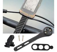 Cryfokt Carbon Fiber Bike Computer Holder Handlebar Stem for Bryton, Compatible with & Bryton Bicycle Computers, Ideal for Safe Night Cycling, 1PC (#2)