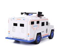 Cryfokt Cash Truck Money Box Automatic Savings Box with Fingerprint Password, Multi-Function Electronic Toy for Kids, Plastic, 28.6 X 13.1 X 12.2cm (White battery model)