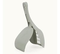 Cryfokt Cat Litter Scoop with Fine Mesh Filtration Handle, Aluminum Alloy, Multifunctional Cleaning Tool, Cat Litter Shovel Kitty Litter Scoop Long Shovel for Litter Box (Green)