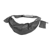 Cryfokt Cat Sling Carrier Lightweight Breathable Design for Small Pets on the Go 29.5x17.7in Portable Bag (Dark Gray)