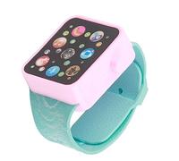 Cryfokt Children Smartwatch Touchscreen Learning Device Music Player for Kids 3 Plus Blue Color Educational Toy