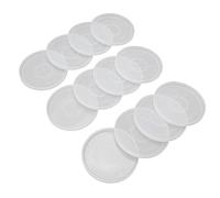 Cryfokt Coaster Molds Silicone Resin Tray Mold Durable Handcrafted Twelve Constellations for Home Crafting 12PCS 106mm