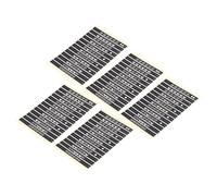 Cryfokt Coded Note Scale Decals Quick Memorization Tool for Guitar Learners 10 Sheets of Fingerboard Stickers for Folk Guitars Lightweight and Portable Design (T-101A [Black and White])