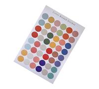 Cryfokt Colored Dot Stickers, 2000 Count 10 Assorted Vibrant Colors Strong Adhesive Round Dot Stickers, Color Coding Labels with Self Adhesive Paper for Office Classroom Journals DIY