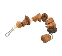 Cryfokt Colorful Bird Chew Toys Safe and Eco-Friendly Grinding Toys for Macaws and Parakeets 30cm