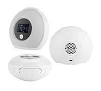 Cryfokt Colourful Bluetooth Speaker Wake Up Alarm Clock Light with Natural Sounds for Bedroom, Bluetooth Speaker Table Light Alarm Clock for Kids