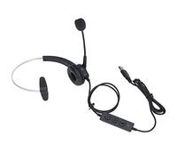 Cryfokt Communication Headset Noise Reduction Volume Control Customer Service Headphone, 1 Pack