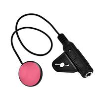 Cryfokt Compact Piezo Mic Microphone for Musical Instruments, Easy Installation, Suitable for Guitar and Cello Players, 6.35mm Female Plug